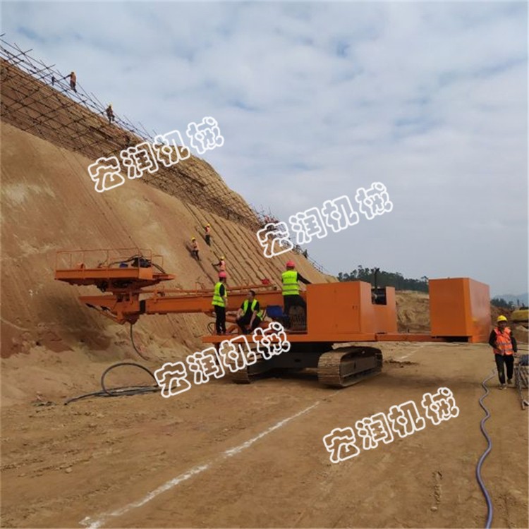 山體護坡鉆孔機,全液壓錨固鉆機現(xiàn)貨出售