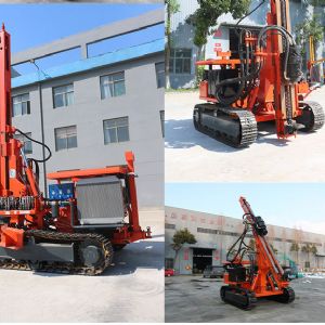 履帶光伏打樁機